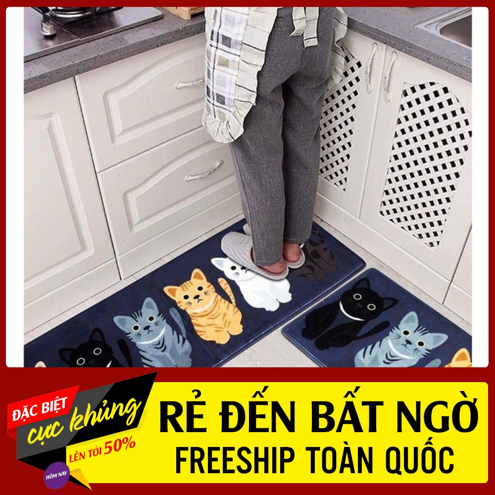 Bộ Thảm 3D Nhà Bếp