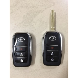 Vỏ gập chìa khoá Toyota vios đời năm 2014 - 2020, Hỗ trợ cắt sẵn đầu hà qua hình ảnh bằng công nghệ CNC