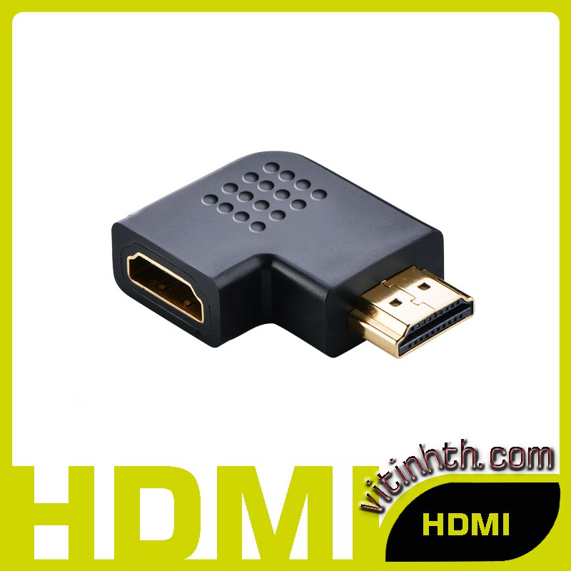 Bảo vệ cổng HDMI của thiết bị - Đầu nối HDMI vuông góc chính hãng UNITEK Y-A009 - THComputer Q11