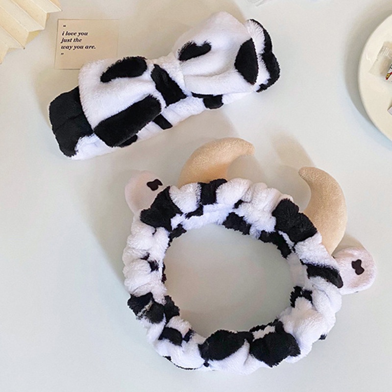 Băng Đô Cài Tóc Mềm Mại Hình Sừng Động Vật Hoạt Hình Thời Trang Cho Nữ