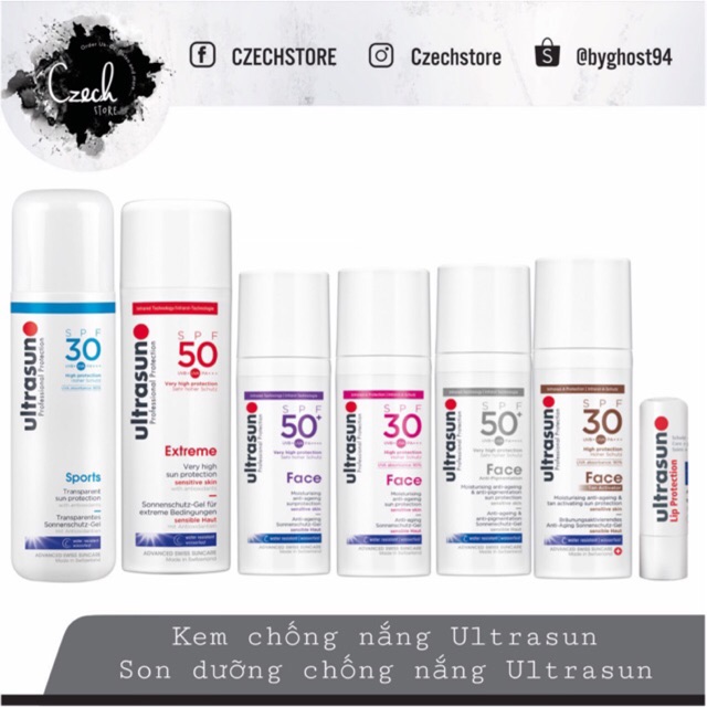 Kem chống nắng Ultrasun 50ml