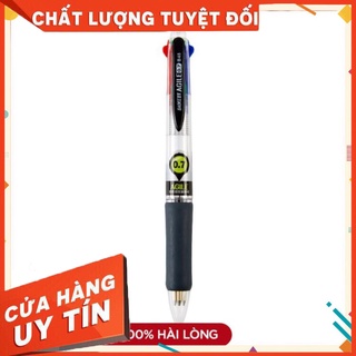 Bút bi 4 ngòi 4 màu ngòi 0.7mm baoke b48