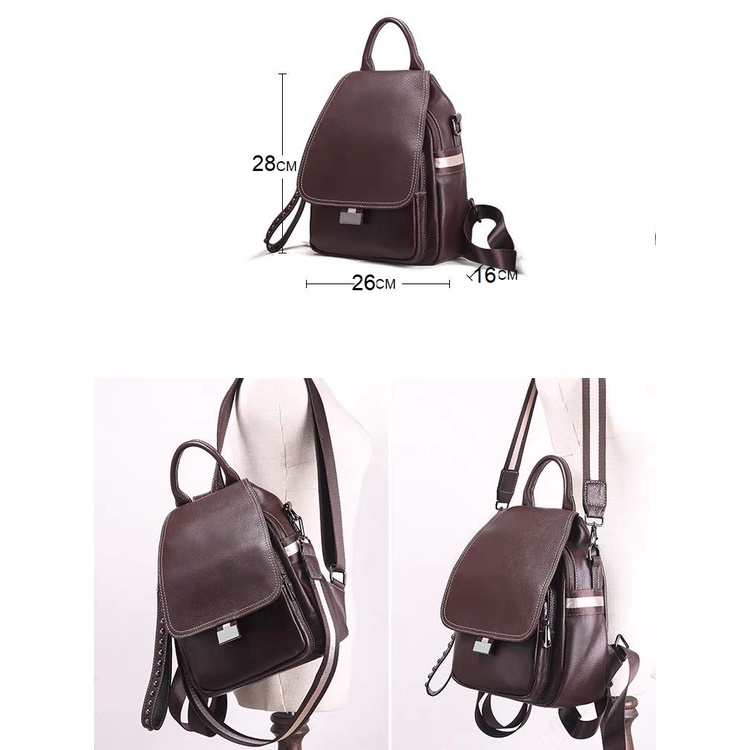 Ba lô thời trang nữ cao cấp phong cách 2022 đeo chéo sành điệu cho nữ