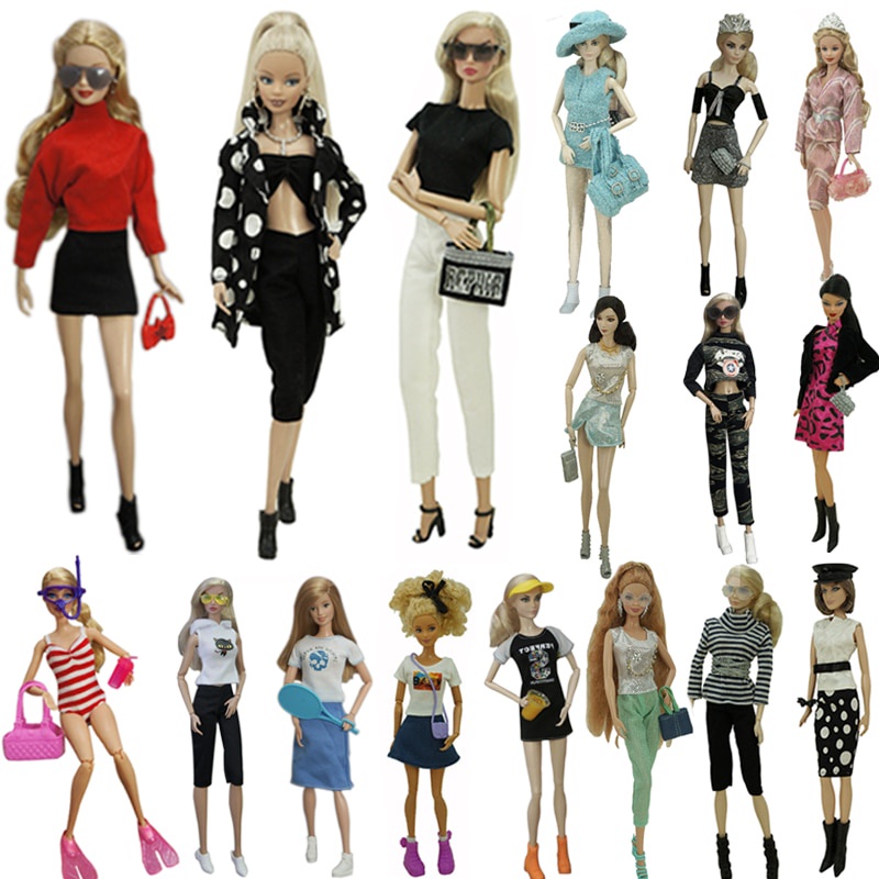 Thời Trang Bộ Trang Phục Cho Búp Bê barbie Tỉ Lệ 1 / 6