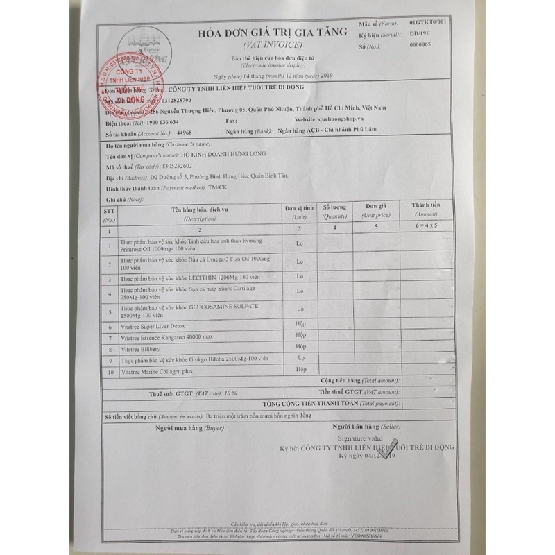 VIÊN UỐNG TĂNG CƯỜNG SINH LÝ NAM GIỚI VITATREE