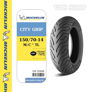 Lốp xe máy Michelin 150-70-14 City Grip R TL dùng cho NVX độ - 1507014CGEU
