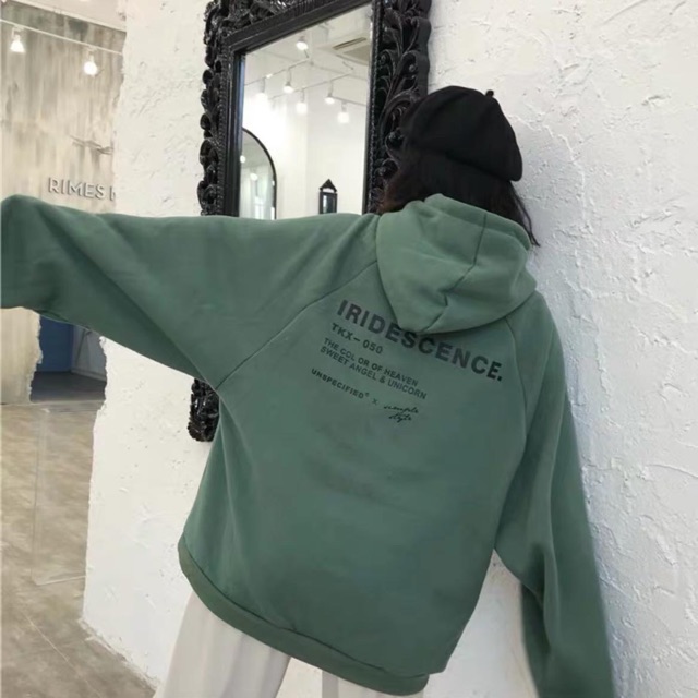 Áo Nỉ Lót Bông Có Mũ