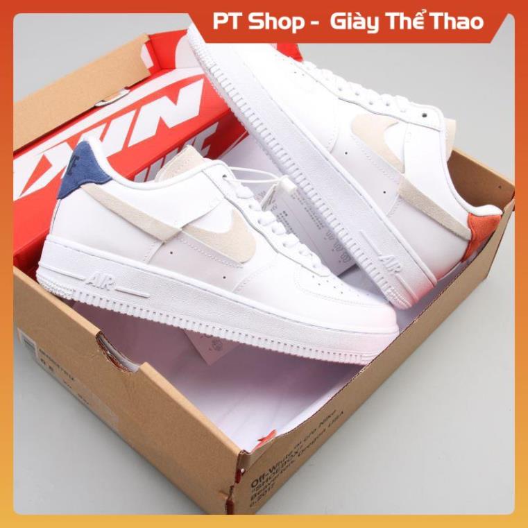 PT Shop [FreeShip+ Hàng Xịn][Full box] giày AF1 gót hai màu xanh đỏ cao cấp : ✔️ , Giày Sneaker