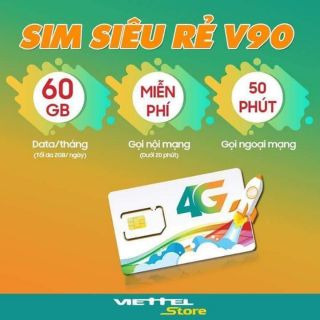 Sim viettel v90