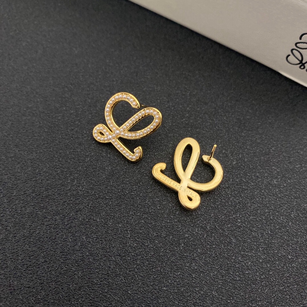 Khuyên Tai Đính Hạt Ngọc Trai Không Gỉ Mới Cho Nữ