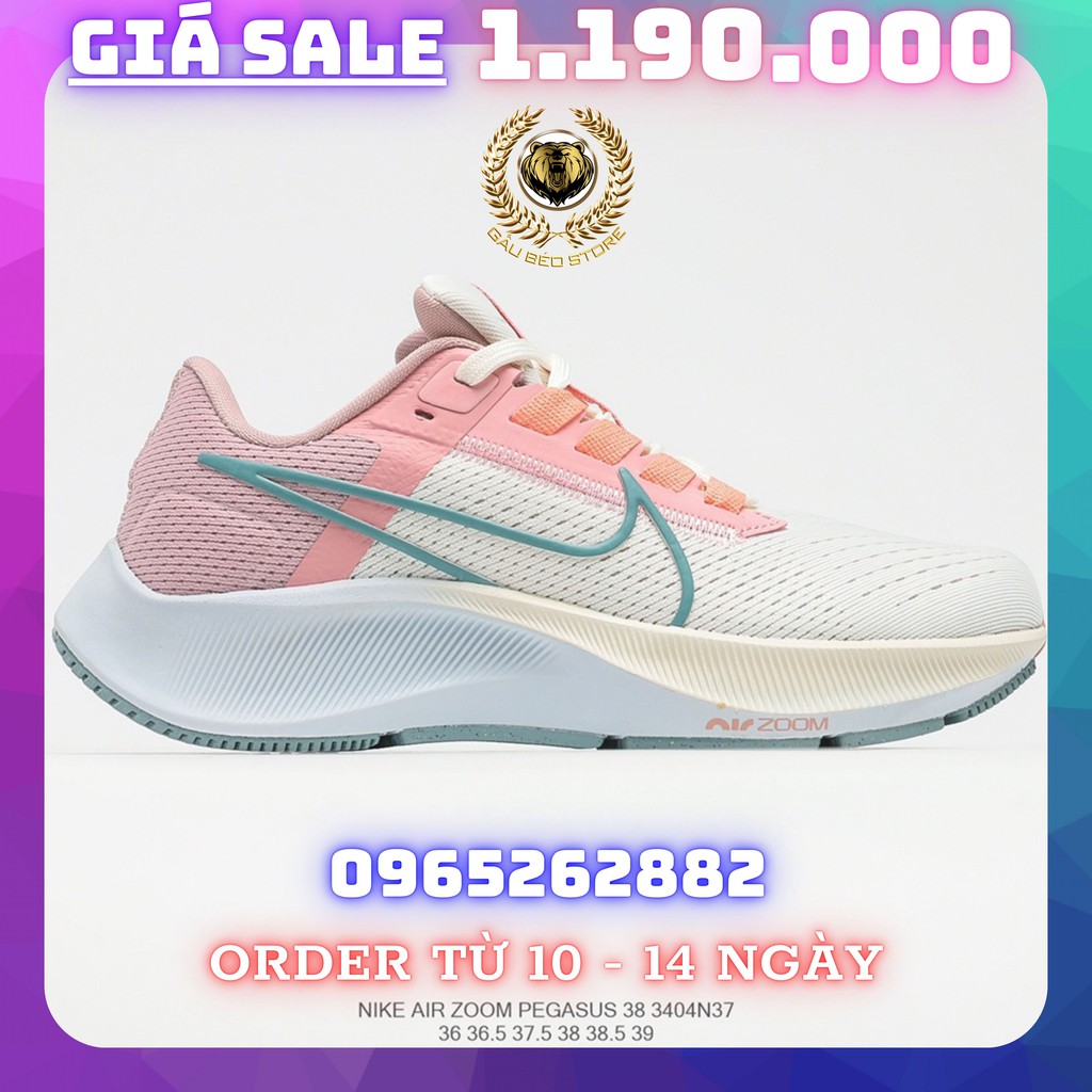 Order 1-2 Tuần + Freeship Giày Outlet Store Sneaker _Nike Air Zoom Pegasus 38 MSP: 3004N371 gaubeostore.shop