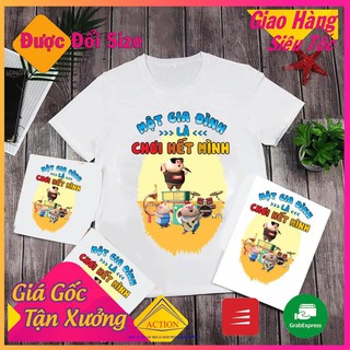 [GIÁ SỈ] Áo Thun Team Sologan – [THE ACTION] - Inbox chọn mẫu (🎁 Quà Tặng)