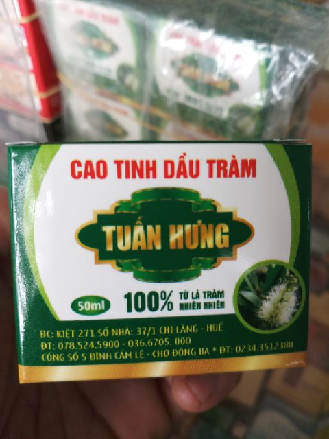 CAO TINH DẦU TRÀM HUẾ  THIÊN NHIÊN 50ML