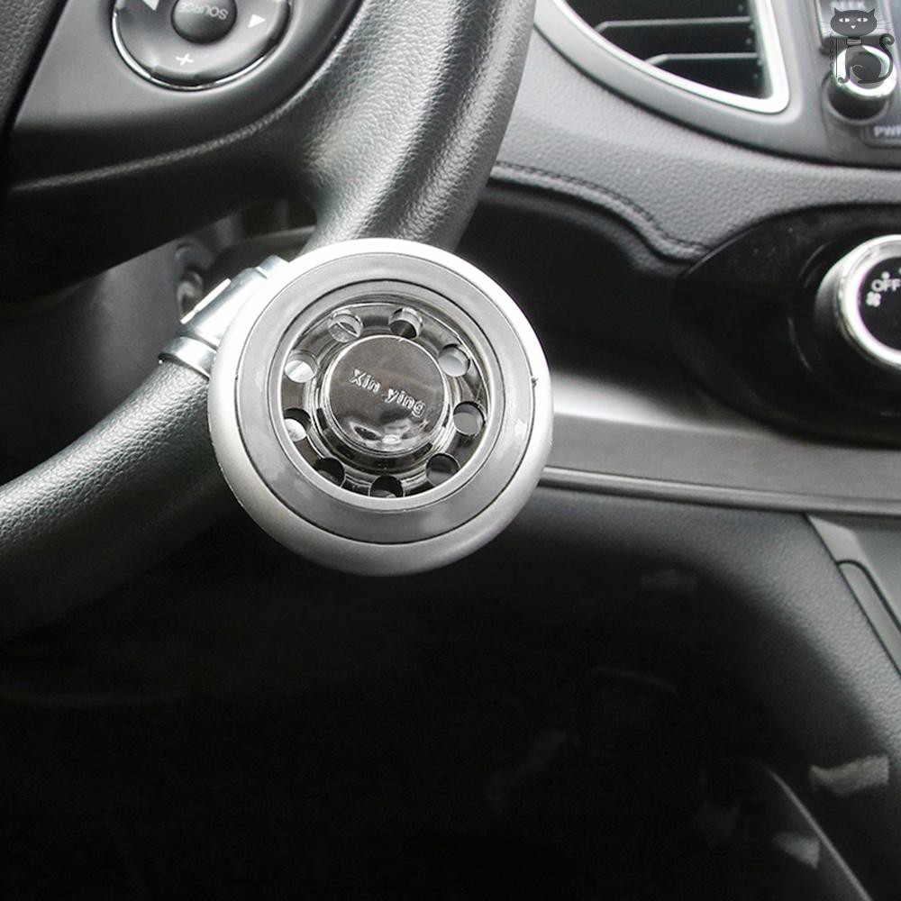 COD☆ Steering Wheel Spinner Car Steering Wheel Spinner Handle Power Ball Knob Booster for Car Vehicle