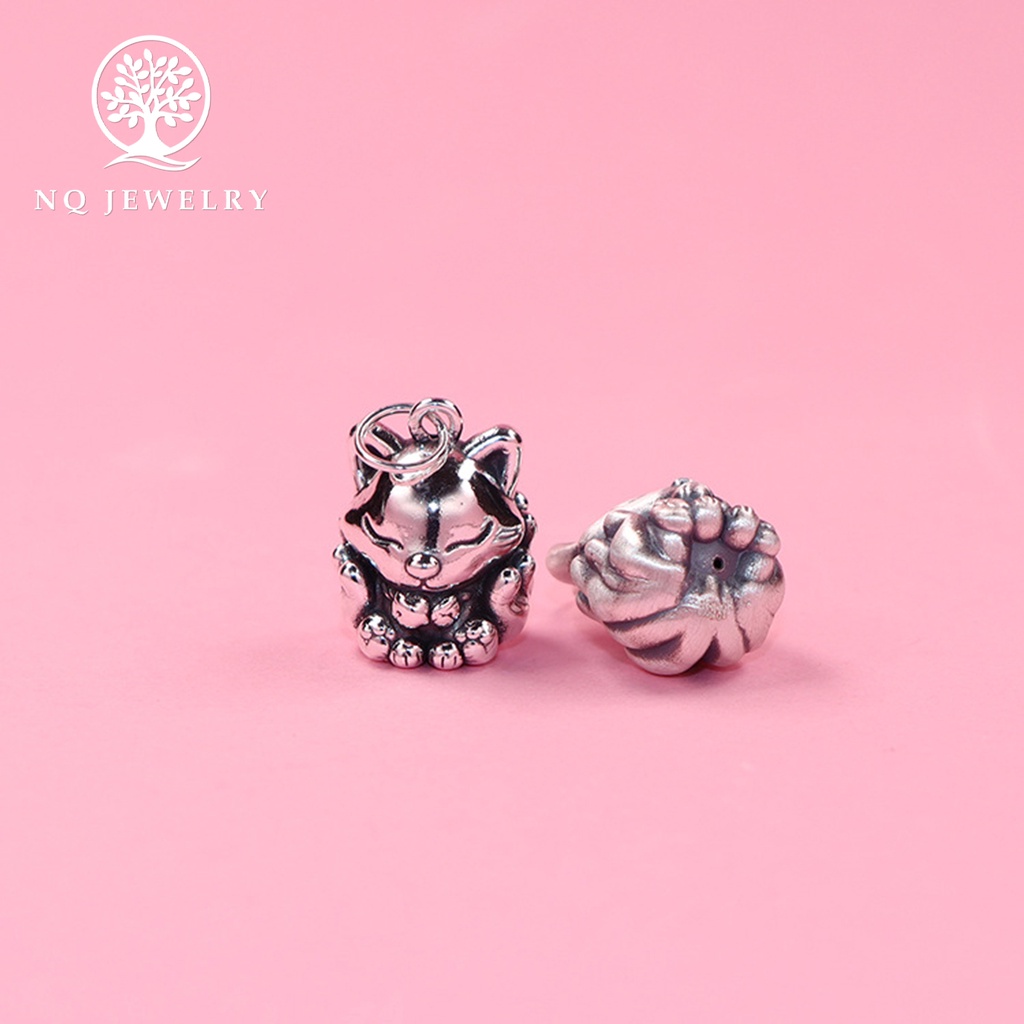 Charm treo 3D hồ ly 9 đuôi - NQ Jewelry