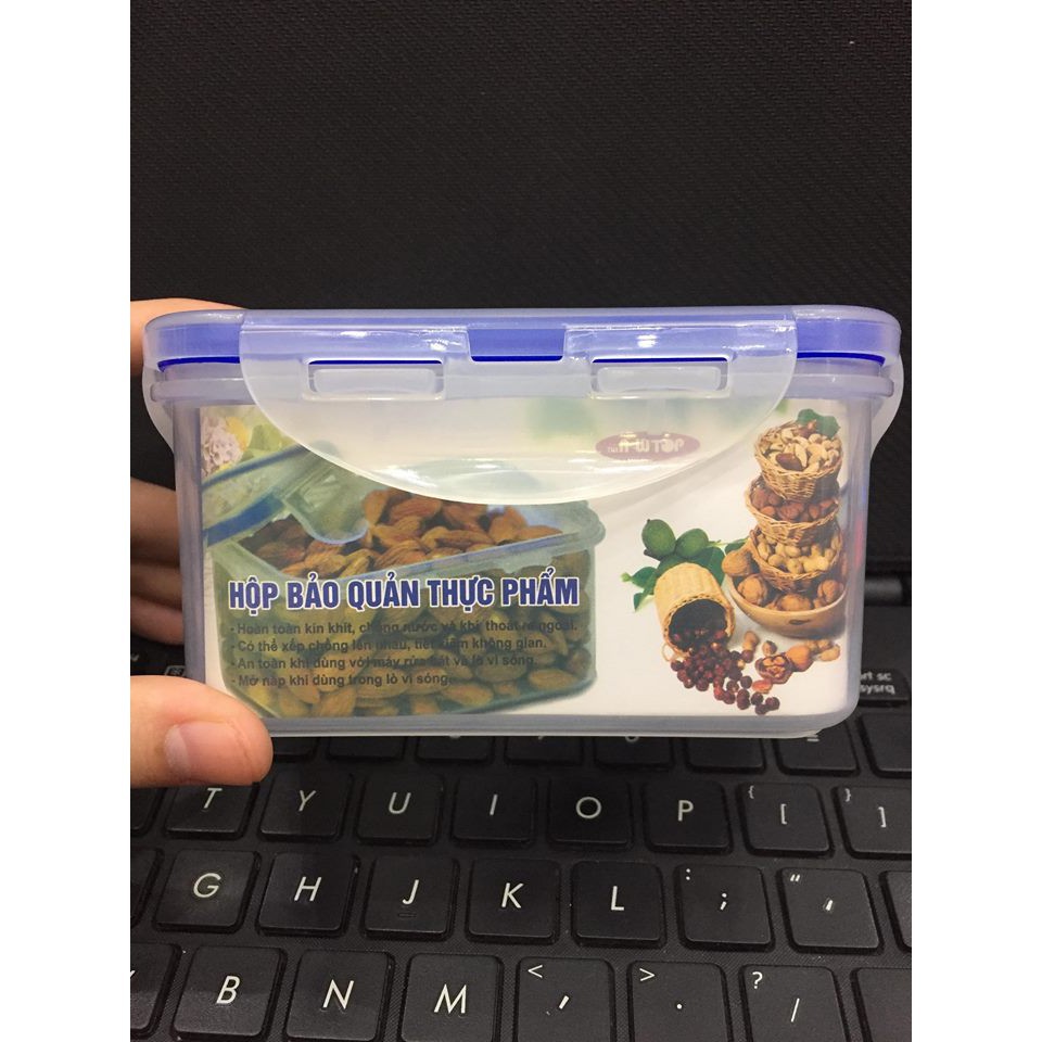 Hộp bảo quản thực phẩm 4 khóa 2504 - 450ml Song Long | BigBuy360 - bigbuy360.vn