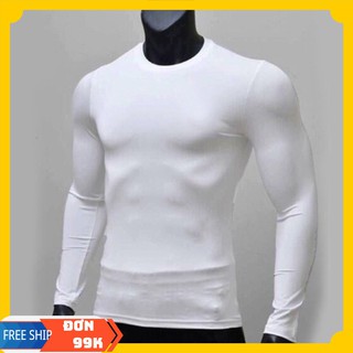 FREE SHIP Rẻ vô địch siêu rẻ Áo  body giữ nhiệt dài tay co giãn, áo bóng đá dài tay, áo thun nam hàng cao cấp . siêu hot