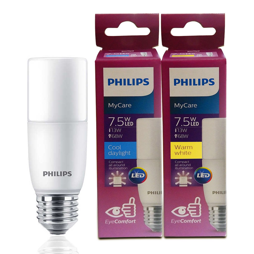 Bóng đèn Philips LED DLStick 7.5W E27 - Ánh sáng trắng/ Ánh sáng vàng