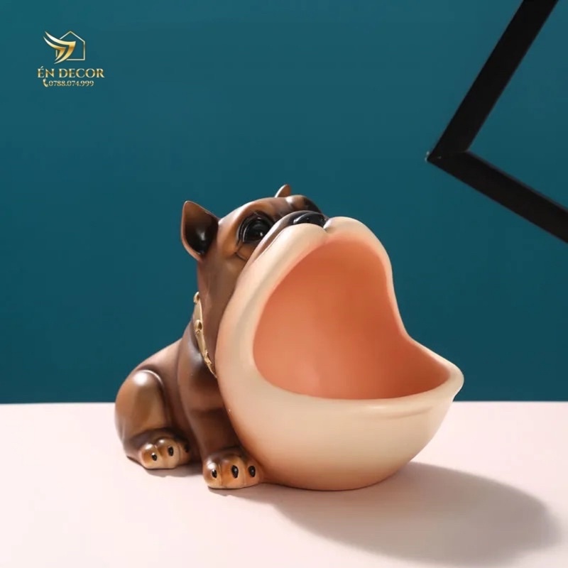 Mèo May Mắn, Mèo Đựng Kẹo Chìa Khóa, Trang Trí Phòng Khách, Trang Trí Phòng Ngủ, Én Decor