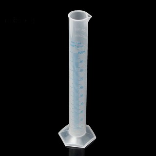 daixiong 100/250ml Plastic Measuring Graduated Cylinder Liquid Lab Test Experiment Cup