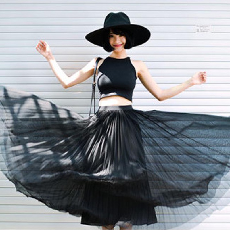 Áo dệt kim ECMLN không tay màu trơn thiết kế đơn giản thời trang cho nữ