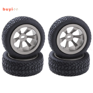 Bộ 4 Bánh Xe Nhôm Cho Xe Đồ Chơi Wltoys 1 / 28 Rc 969 K989 K999 P929 4wd