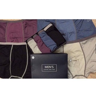 Hàng mới Hộp 4 quần sịp đùi thông hơi Men’s cho nam