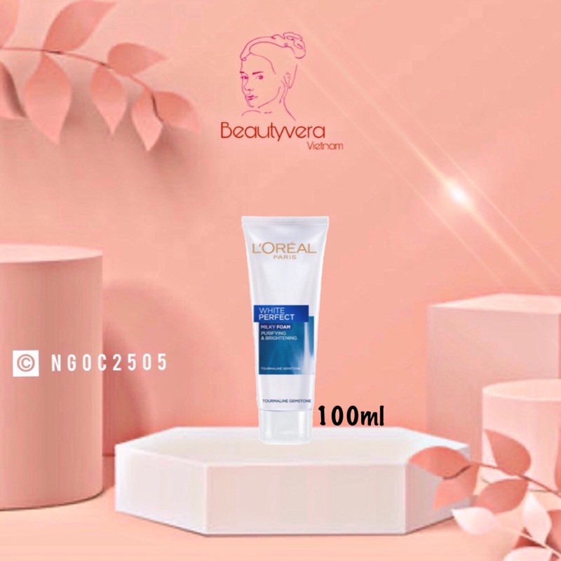 Sữa Rửa Mặt Trắng Da L'Oreal White Perfect 100g