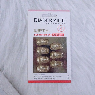 viên nang duỡng da bổ sung collagen diadermine lift + sofort effekt - Nội địa Đức