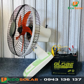 Quạt  12V -  B3 kẹp bình ( không kèm theo bình, tấm pin năng lượng )
