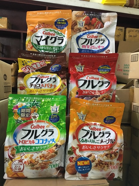 NGŨ CỐC CALBEE ĐỦ VỊ (DATE: 2021) | BigBuy360 - bigbuy360.vn