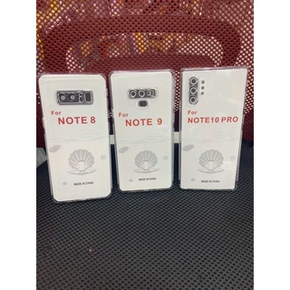 Ốp Samsung Note 8,Note 9,Note 10,Note 10plus/Note 10pro,Note20 , Note20plus / Note 20 Ultra dẻo trong sịn bảo vệ camera