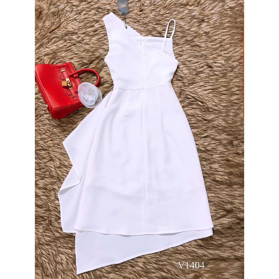 [Nhập WAMAR931 giảm ngay 15k]Đầm trắng lệch vai umi lụa hàng thiết kế V1404_Zin Boutique [Kèm ảnh thật] | BigBuy360 - bigbuy360.vn