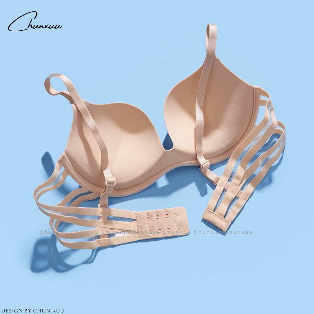 Áo lót nữ ChunXuu không gọng cúp ngực, thiết kế đệm dày vừa nâng đẩy ngực - AV32