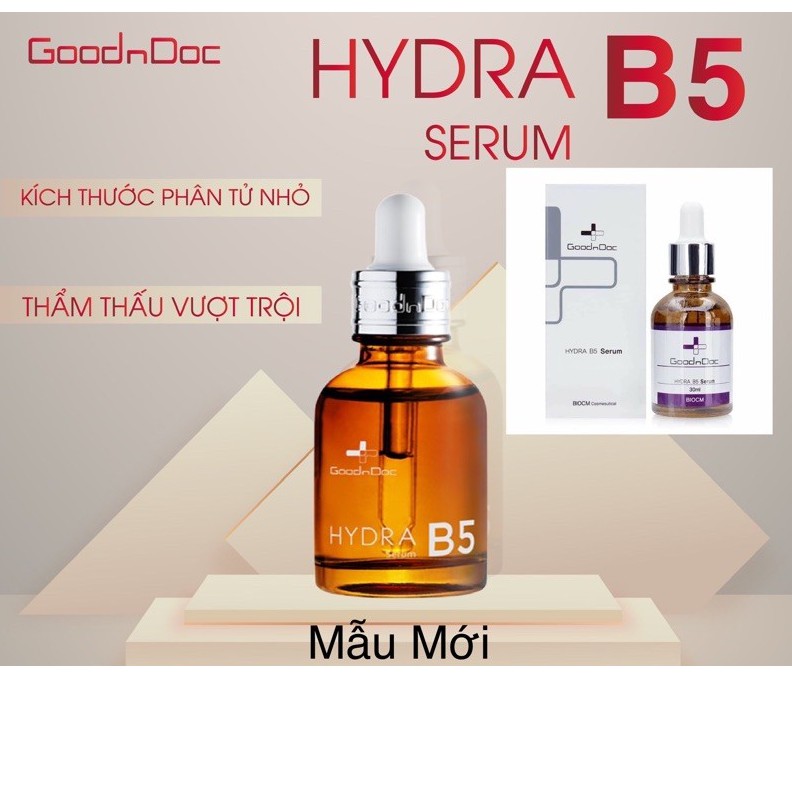 Tinh chất Hydra B5 và Vitamin C GoodnDoc 30ml