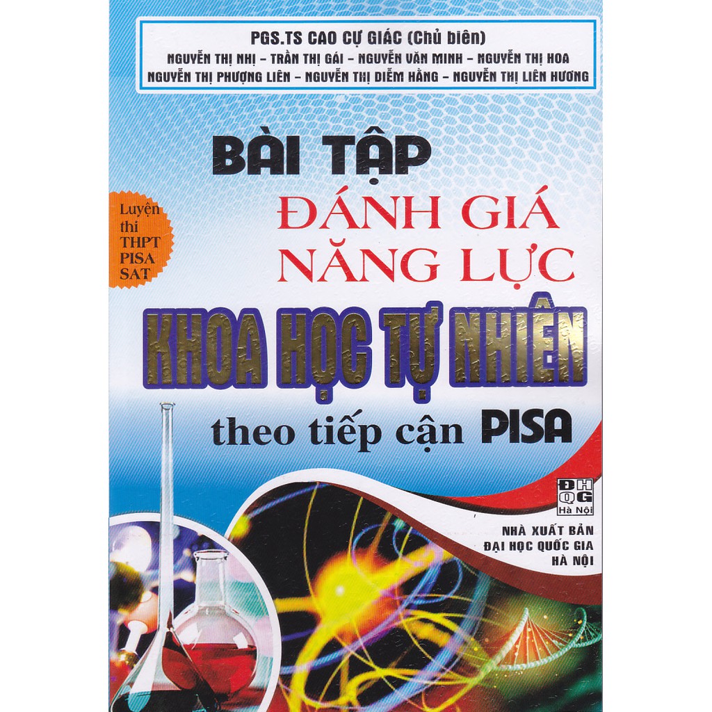 Sách - Bài tập đánh giá năng lực Khoa học Tự nhiên theo tiếp cận PISA.