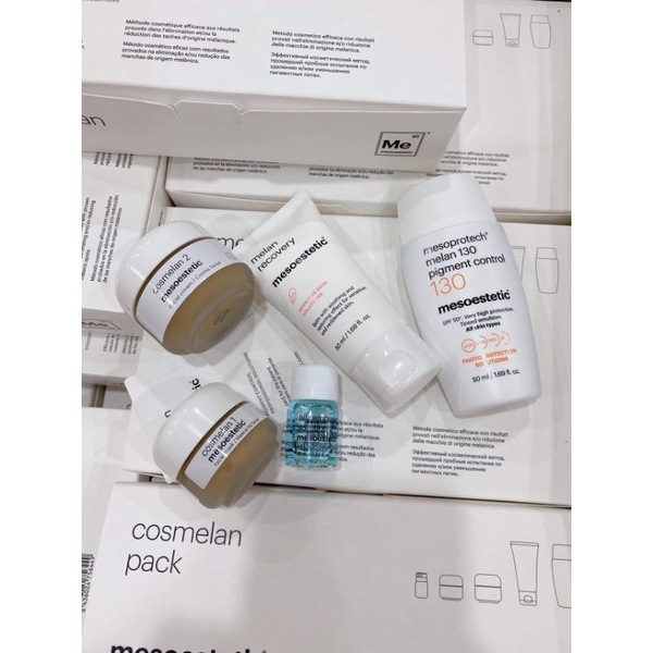 Bộ hỗ trợ giảm nám Mesoestetic Cosmelan Pack 5 sản phẩm