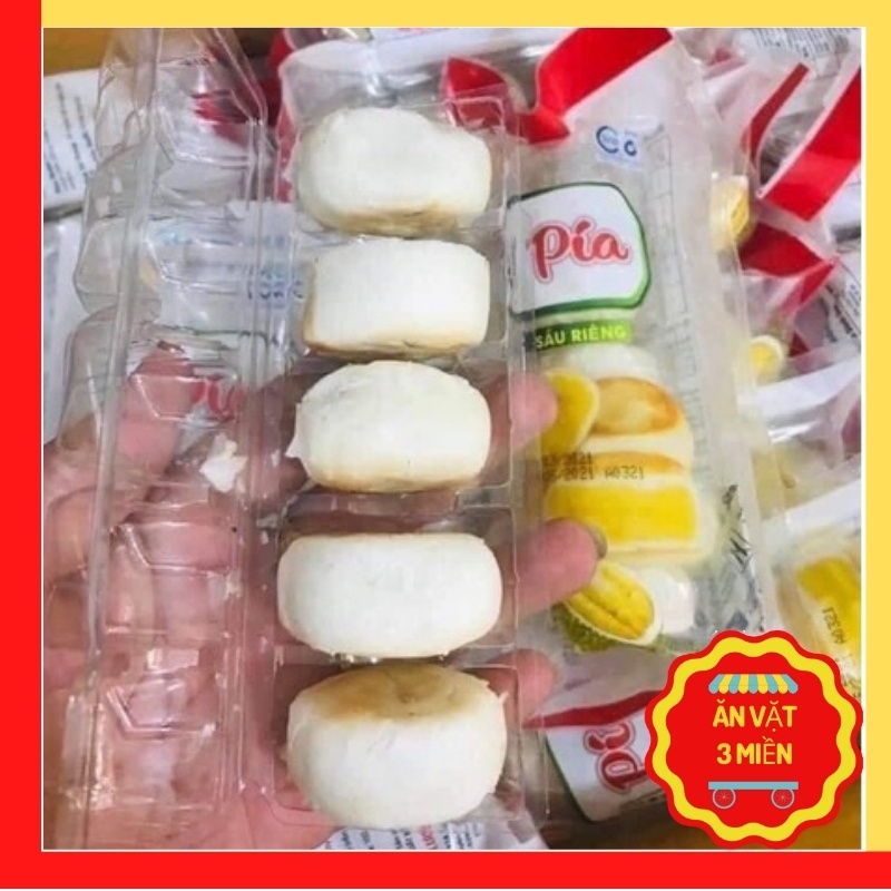 Bánh Pía Sầu Riêng Mini gói 5c, Bánh mini 100g/gói