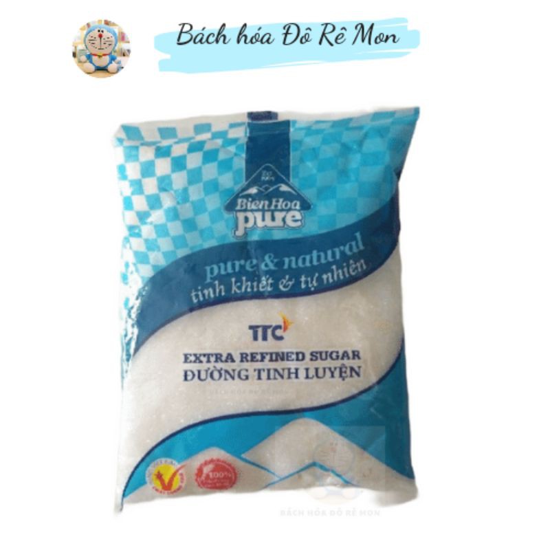 Đường tinh luyện Biên Hòa bịch 500g/1kg