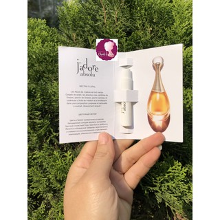 Vial nước hoa nữ j'adore l'absolu của hãng christian dior