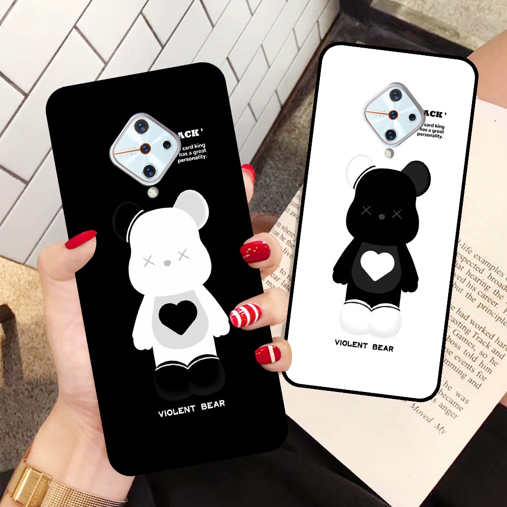 Ốp Vivo S1 / S1 Pro in hình họa tiết Mountain, Be@rbrick dễ thương (T13 - T18)