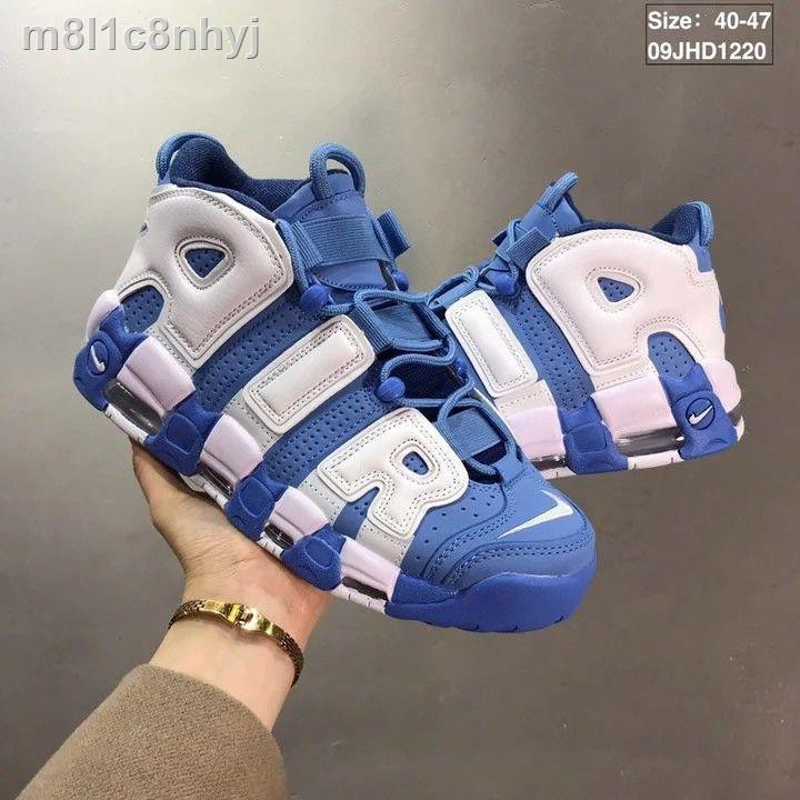 Big AIR Pippen Basketball Shoes Giày nam và nữ Joint Black and White Panda Red Bull Cặp đôi chạy thể thao thông thường