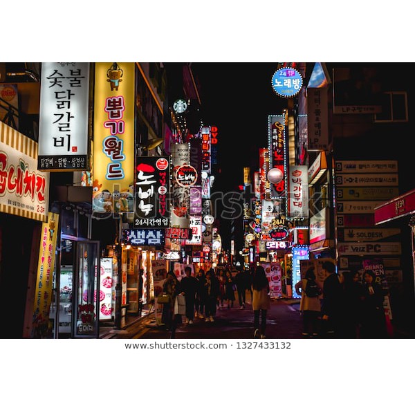 Tranh lụa 3d Đường Phố Nhật Bản ĐPNB-12