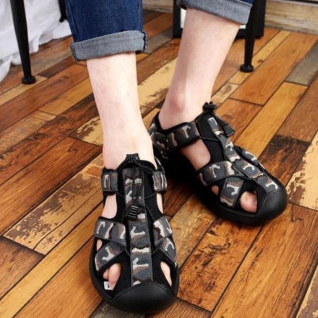 Giày Sandal Nam Bít Mũi Thương hiệu ROVA xuất khẩu AL6 . ' # '