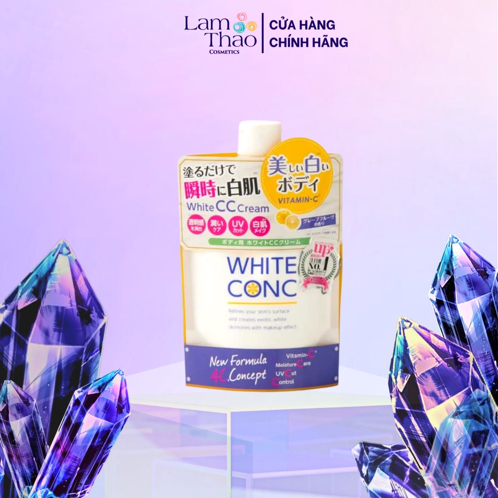 Sữa Dưỡng Thể Làm Trắng Da White Conc Body CC Cream