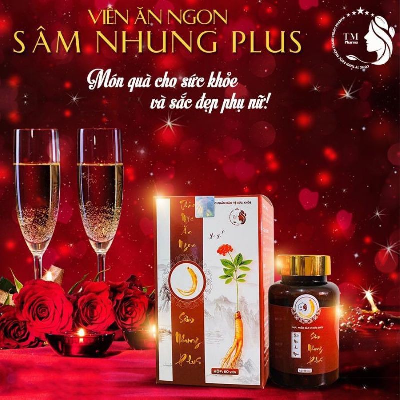 SÂM NHUNG PLUS Tăng Cân- hỗ trợ tăng cân an toàn