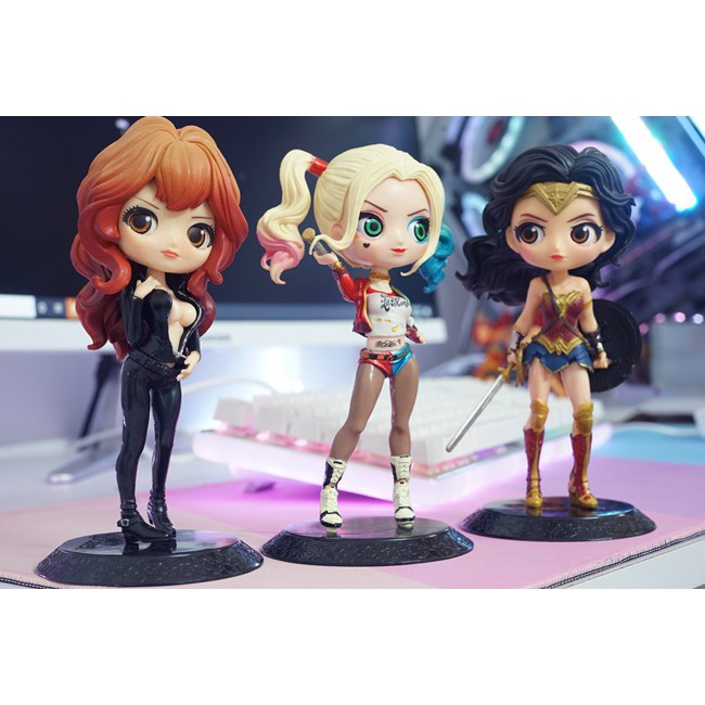 MÔ HÌNH HARLEY QUINN CHIBI  - WONDERWOMAN - BLACKWINDOW Chopper Gaming Gear