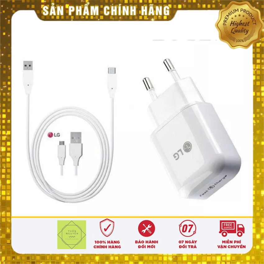 Bộ Sạc Nhanh LG V50| V30| V40| G8 Chính Hãng