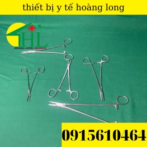 Kìm mang kim y tế Pakistan hàng tiêu chuẩn dùng trong phẫu thuật 14cm 16cm 18cm 20cm 25cm