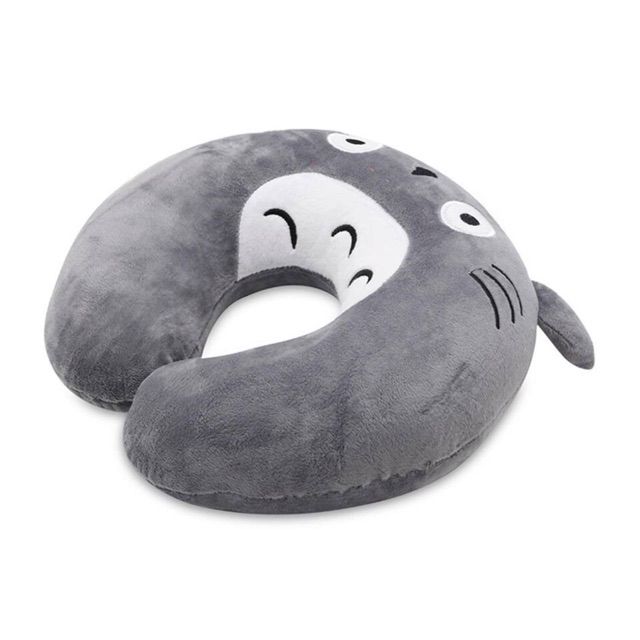 Gối cổ - combo 10 gối cổ totoro- Lông siêu mịn